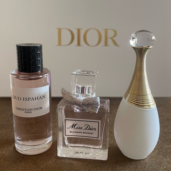 Dior Bath & Body Nwt Dior Mini Perfume Set Miss Dior Oud Ispahan